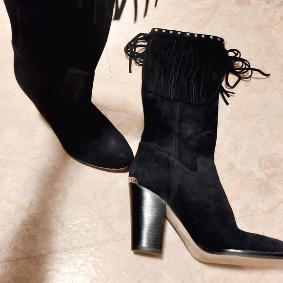 Michael kors tall suede  boots size 7M - Picture 7 of 9